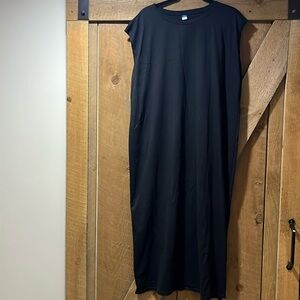 Old Navy Black Maxi Dress
